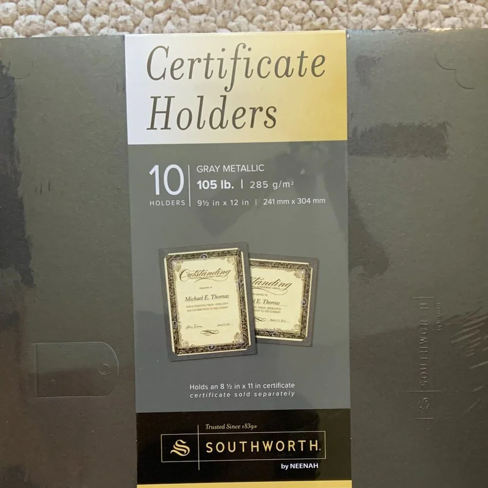 Certificate Holders - 10 Holders